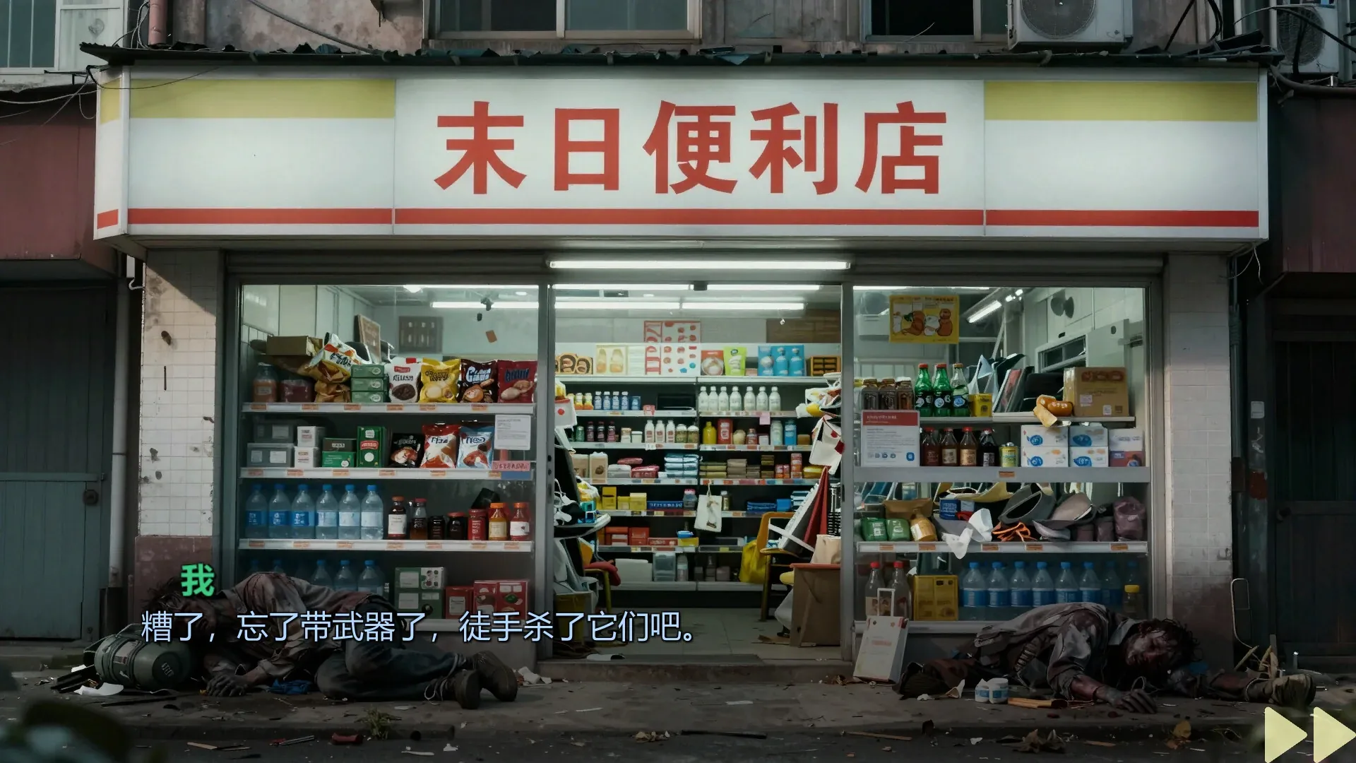 美女，别影响我僵尸末日求生官方游戏画面